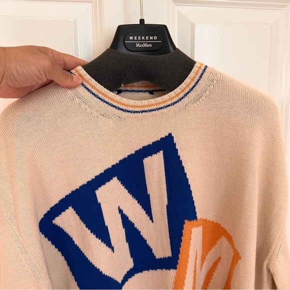Weekend Max Nara Label-cut Cotton Blend Yarn Sweater Sz: Small US4/6 Fall/Winter - Picture 13 of 15
